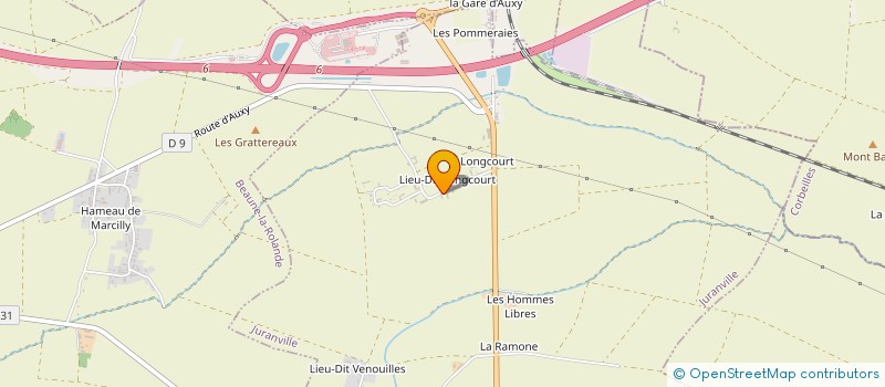 localisation de l'entreprise MADAME VANESSA DOMONT à JURANVILLE