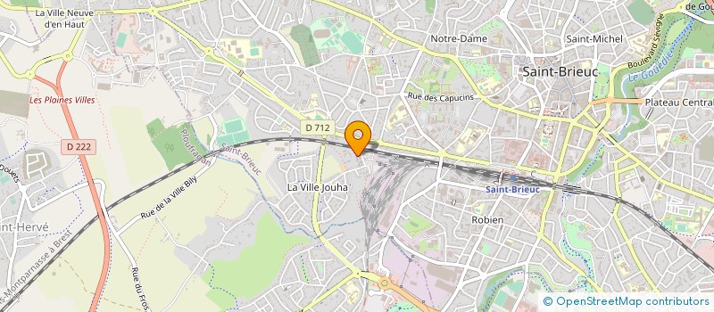 localisation de l'entreprise MADAME VANESSA DONZELLE à SAINT-BRIEUC