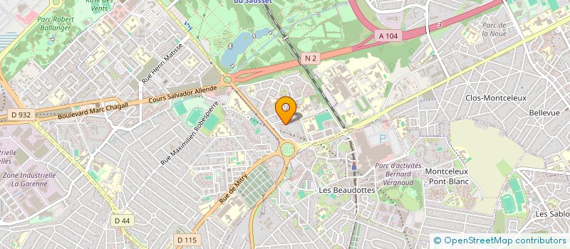 localisation de l'entreprise MADAME VANESSA DOS REIS à AULNAY-SOUS-BOIS