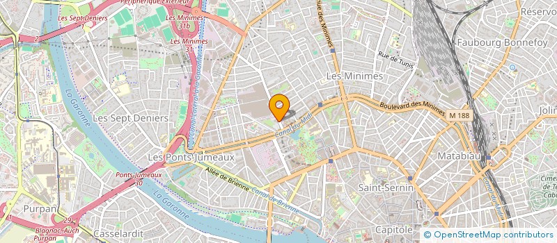 localisation de l'entreprise MADAME VANESSA DOS SANTOS à TOULOUSE