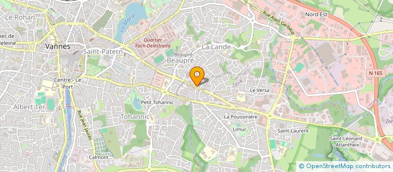 localisation de l'entreprise MADAME VANESSA DOS SANTOS à VANNES