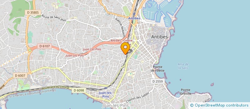 localisation de l'entreprise MADAME VANESSA DUFOIN  ANTIBES