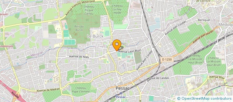 localisation de l'entreprise MADAME VANESSA DUPRAT  PESSAC