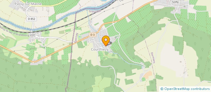 localisation de l'entreprise MADAME VANESSA DURDON  COURTHIEZY