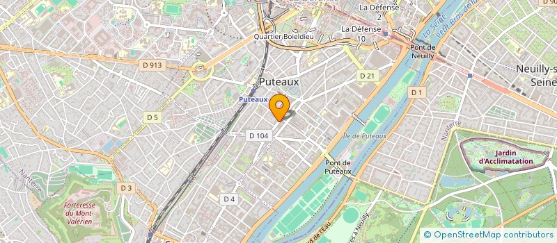 localisation de l'entreprise MADAME VANESSA EL-DOH  PUTEAUX