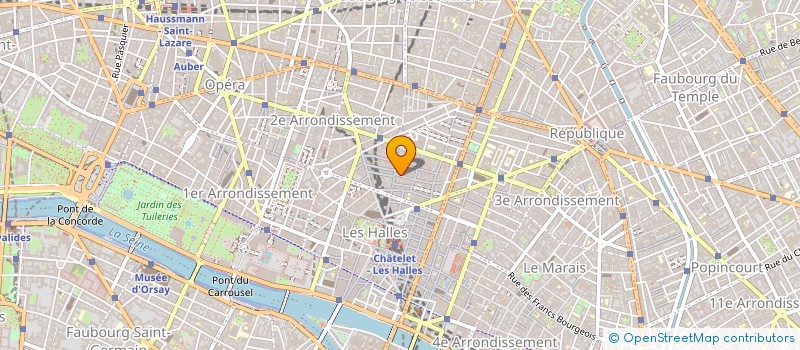 localisation de l'entreprise MADAME VANESSA ELBAZ à PARIS