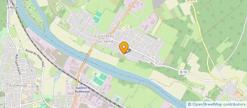 localisation de l'entreprise MADAME VANESSA ESCAUT  COURCELLES-SUR-SEINE