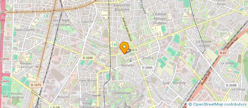 localisation de l'entreprise MADAME VANESSA ESSENG NTO à GRENOBLE