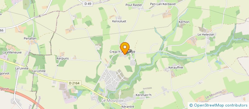 localisation de l'entreprise MADAME VANESSA FACKEURE  LE MOUSTOIR