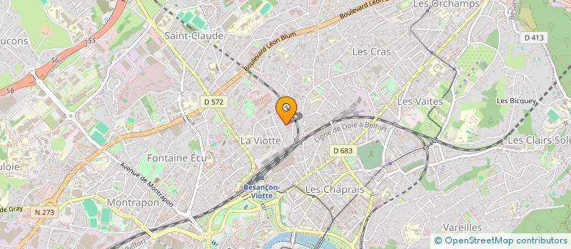 localisation de l'entreprise MADAME VANESSA FALEUR  SANCEY