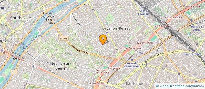 localisation de l'entreprise MADAME VANESSA FANTONI à LEVALLOIS-PERRET