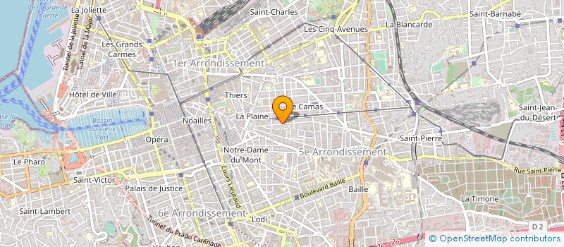 localisation de l'entreprise MADAME VANESSA FERGUS à MARSEILLE