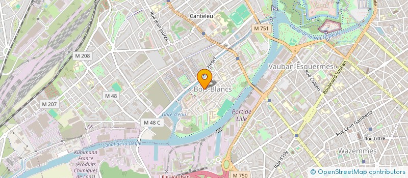 localisation de l'entreprise MADAME VANESSA FERRAND à LILLE