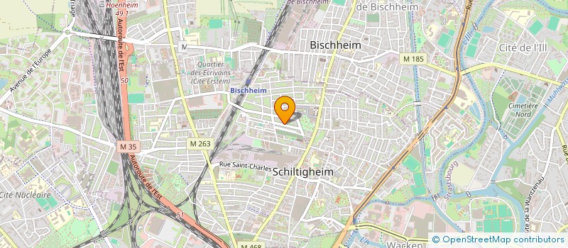 localisation de l'entreprise MADAME VANESSA FLAMENT  SCHILTIGHEIM