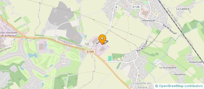 localisation de l'entreprise MADAME VANESSA FLEURY  CAPPELLE-EN-PEVELE