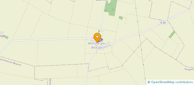 localisation de l'entreprise MADAME VANESSA FORTIER à LE MALESHERBOIS