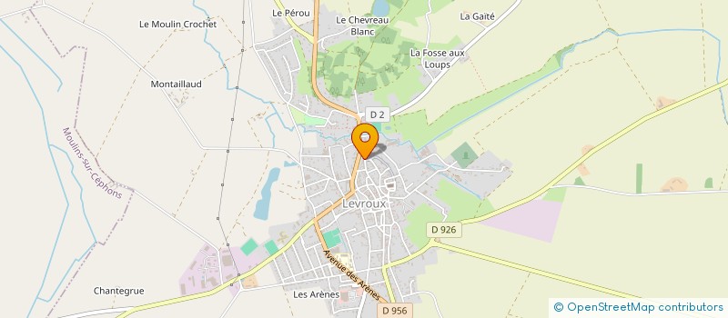 localisation de l'entreprise MADAME VANESSA FOUQUET à LEVROUX