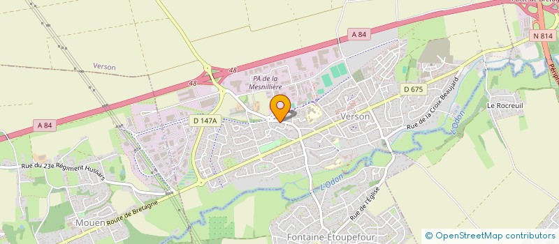 localisation de l'entreprise MADAME VANESSA FOUREY  VERSON