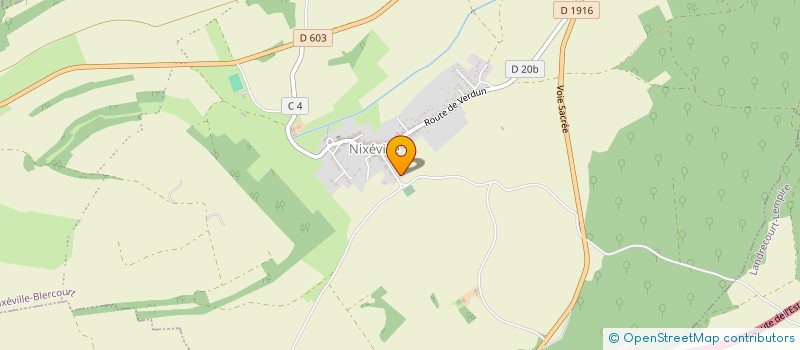 localisation de l'entreprise MADAME VANESSA FRESSINET à NIXEVILLE-BLERCOURT