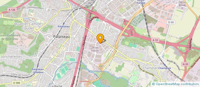 localisation de l'entreprise MADAME VANESSA GACIC  PALAISEAU