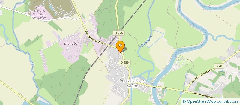 localisation de l'entreprise MADAME VANESSA GALIZZI  TALMAY