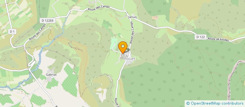 localisation de l'entreprise MADAME VANESSA GALLE  ROUET