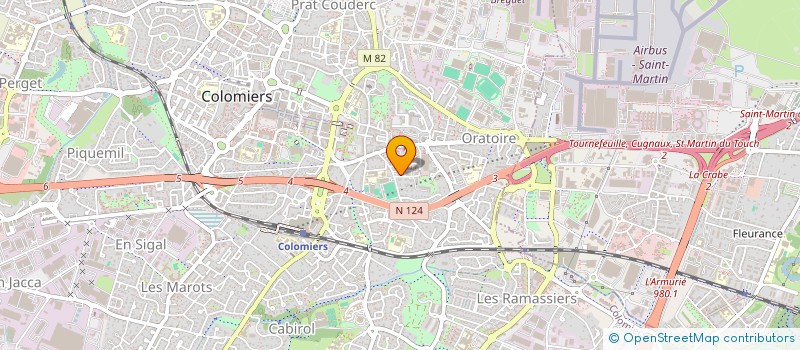 localisation de l'entreprise MADAME VANESSA GARCIA à COLOMIERS