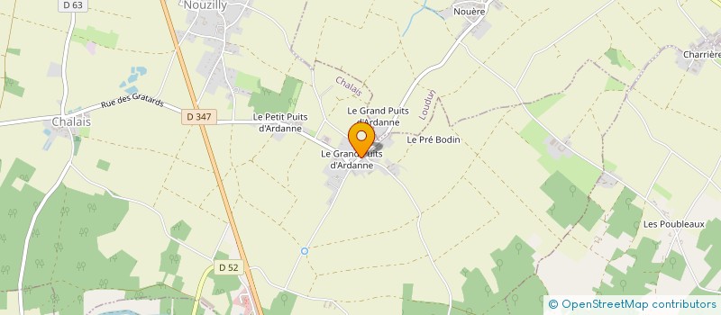 localisation de l'entreprise MADAME VANESSA GARNIER à CHALAIS