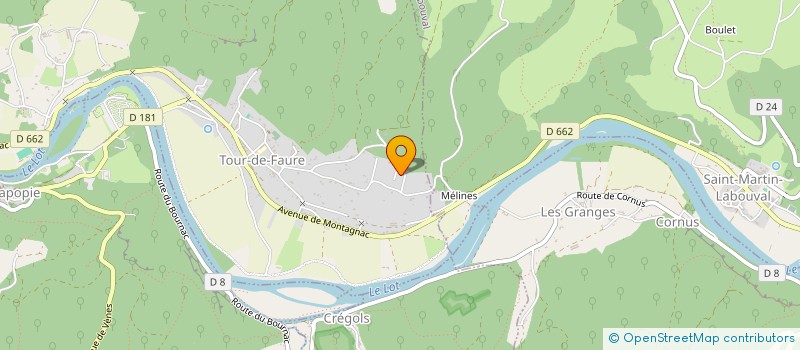 localisation de l'entreprise MADAME VANESSA GARROTE  TOUR-DE-FAURE