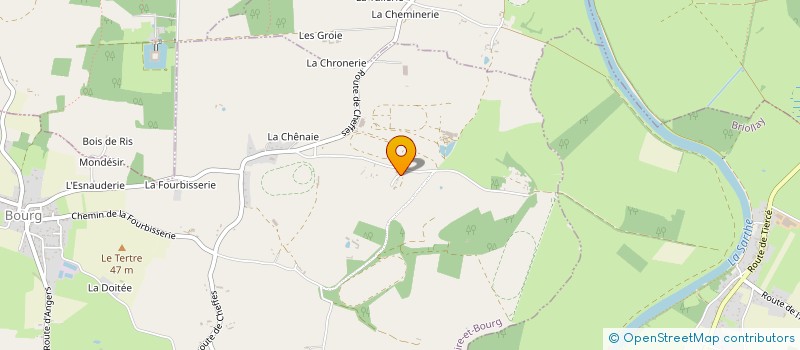 localisation de l'entreprise MADAME VANESSA GARRY  SOULAIRE-ET-BOURG