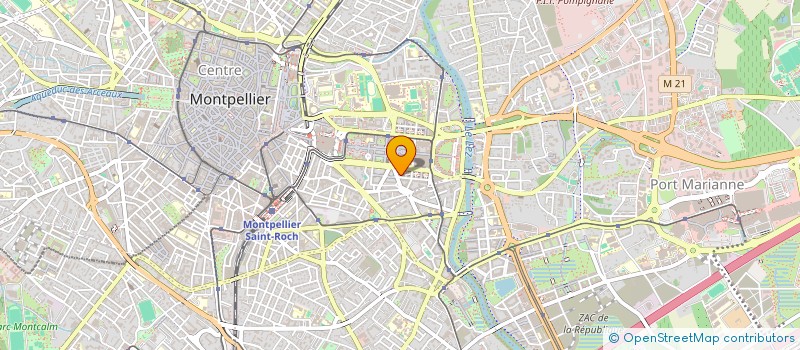 localisation de l'entreprise MADAME VANESSA GERMAIN à MONTPELLIER