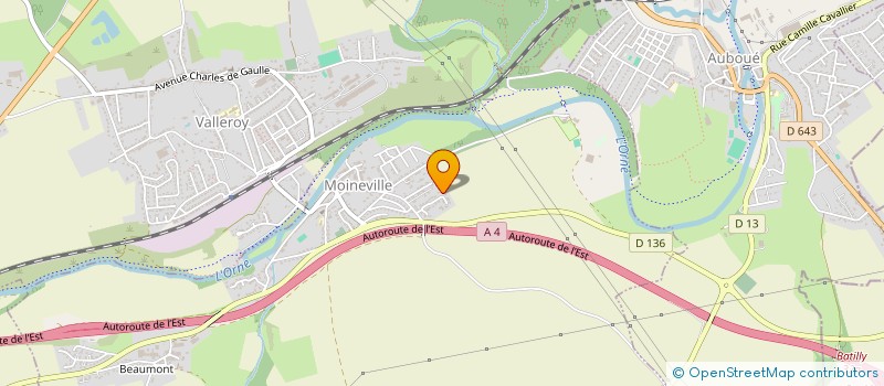 localisation de l'entreprise MADAME VANESSA GIL HIDALGO  MOINEVILLE