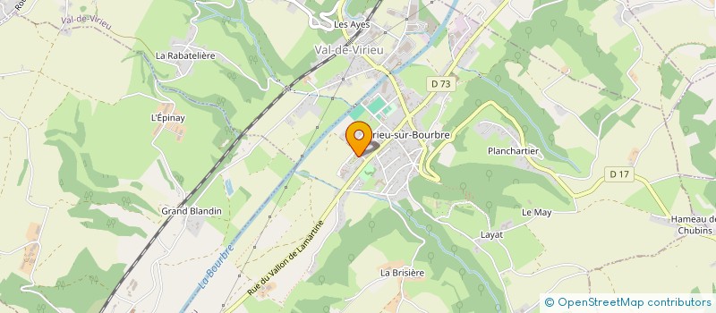 localisation de l'entreprise MADAME VANESSA GILBERT  VAL-DE-VIRIEU