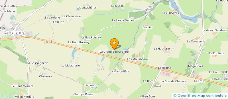 localisation de l'entreprise MADAME VANESSA GILL  LARCHAMP