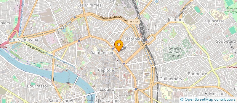 localisation de l'entreprise MADAME VANESSA GINESTET à TOULOUSE