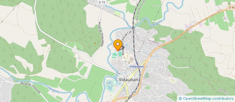 localisation de l'entreprise MADAME VANESSA GIORDANENGO  VIDAUBAN