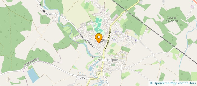 localisation de l'entreprise MADAME VANESSA GIRAUD  NIEUIL-L'ESPOIR