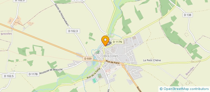 localisation de l'entreprise MADAME VANESSA GIRONDIN à BREZOLLES