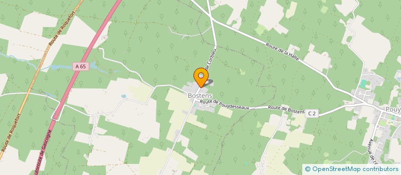 localisation de l'entreprise MADAME VANESSA GLINEUR  BOSTENS