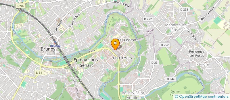 localisation de l'entreprise MADAME VANESSA GOMES  EPINAY-SOUS-SENART