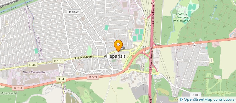 localisation de l'entreprise MADAME VANESSA GOUGEARD  VILLEPARISIS