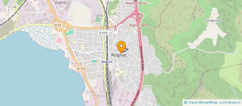 localisation de l'entreprise MADAME VANESSA GRANATO  ROGNAC