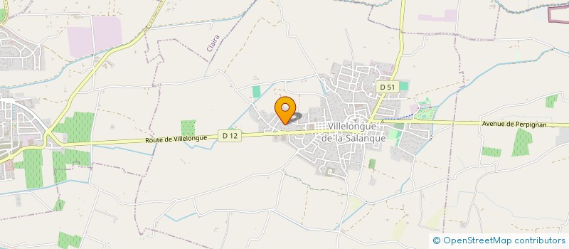 localisation de l'entreprise MADAME VANESSA GREGGIO  VILLELONGUE-DE-LA-SALANQUE