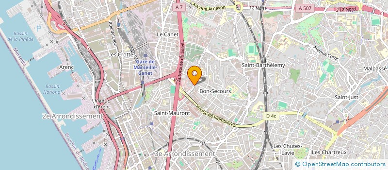 localisation de l'entreprise MADAME VANESSA GRIMA à MARSEILLE