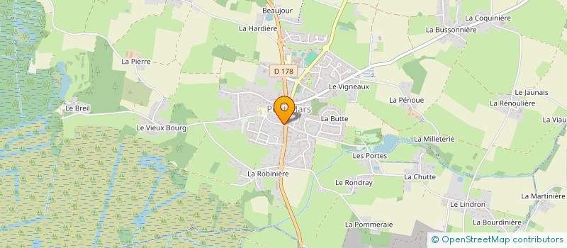 localisation de l'entreprise MADAME VANESSA GROIZEAU à LA MEILLERAYE-DE-BRETAGNE