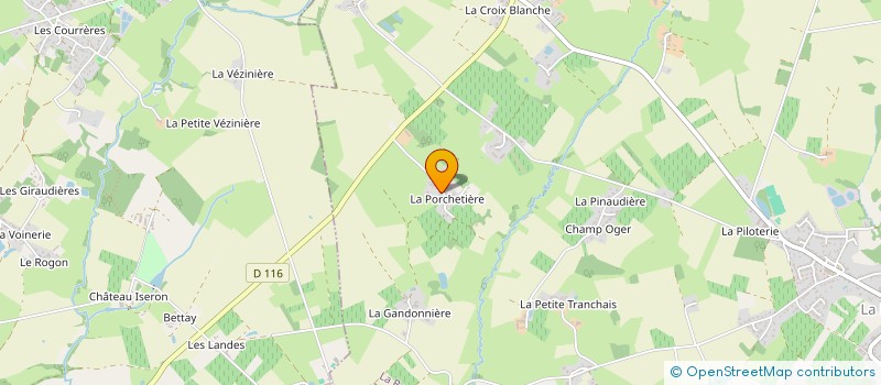 localisation de l'entreprise MADAME VANESSA GUERIN  LA REGRIPPIERE