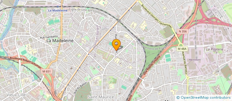 localisation de l'entreprise MADAME VANESSA GUERLET à LILLE