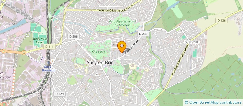 localisation de l'entreprise MADAME VANESSA GUERY  SUCY-EN-BRIE