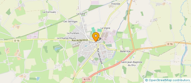 localisation de l'entreprise MADAME VANESSA GUESDON  BOUVRON