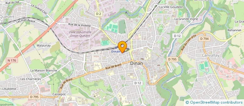 localisation de l'entreprise MADAME VANESSA GUIGO  DINAN